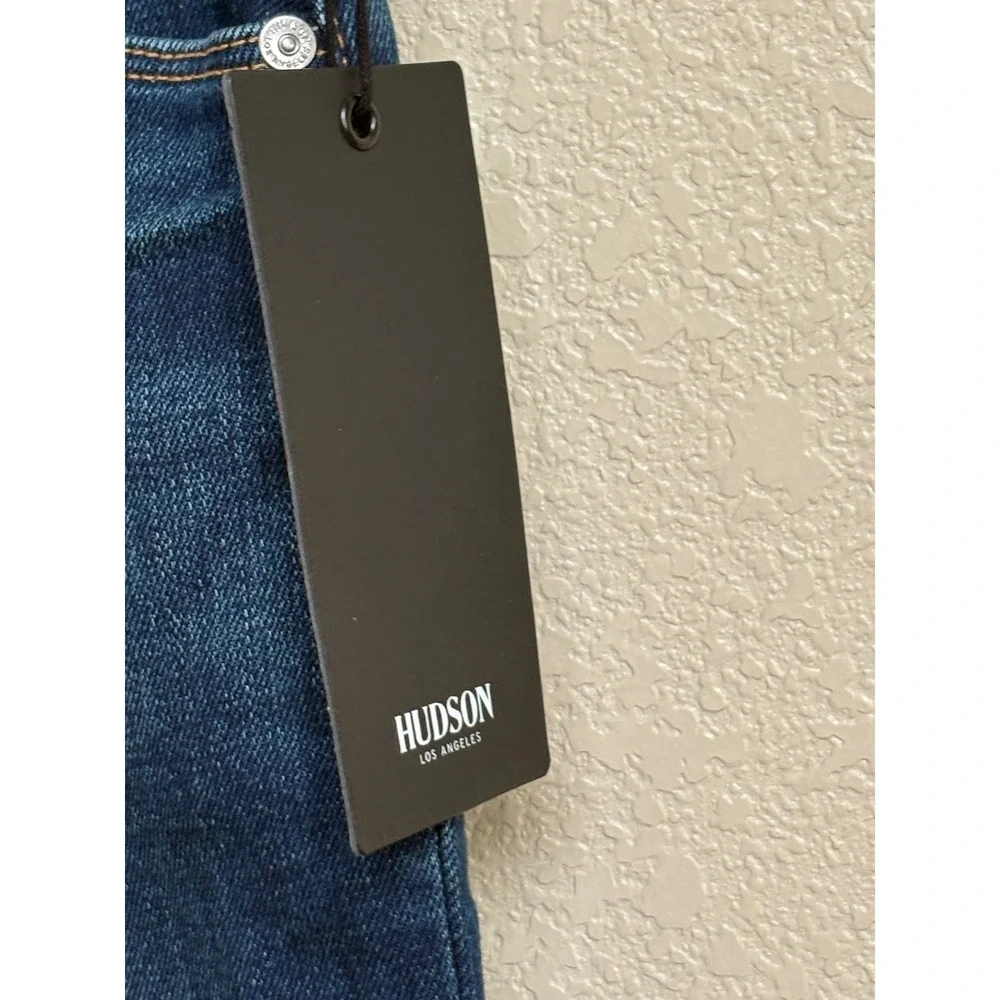NWT Hudson Collin Midrise Skinny Jeans Obscurity Blue Denim Size 27 WM422DWF